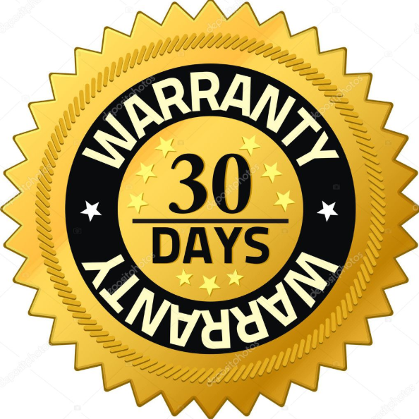 30-Days Warranty
