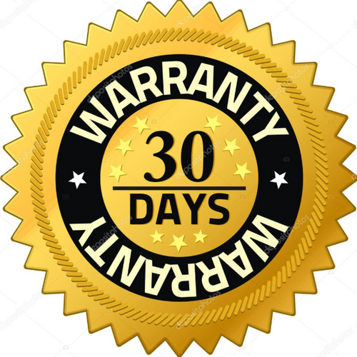 30-Days Warranty