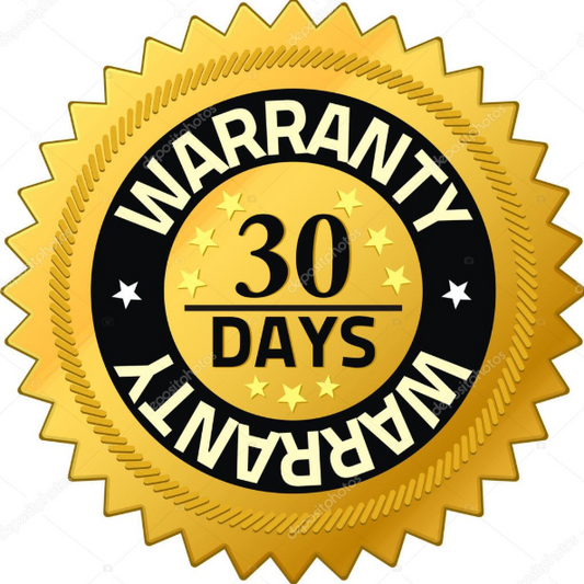 30-Days Warranty